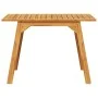 Garten-Esstisch aus massivem Akazienholz 110x56x75 cm von , Gartentische - Ref: Foro24-366372, Preis: 86,45 €, Rabatt: %