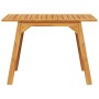 Mesa de comedor de jardín madera maciza de acacia 110x56x75 cm de , Mesas de jardín - Ref: Foro24-366372, Precio: 92,92 €, De...