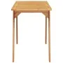 Garten-Esstisch aus massivem Akazienholz 110x56x75 cm von , Gartentische - Ref: Foro24-366372, Preis: 86,45 €, Rabatt: %