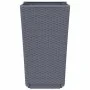 Planters 4 units PP gray 32.5x32.5x57 cm by , Pots and planters - Ref: Foro24-367851, Price: 123,49 €, Discount: %