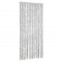 Cortina antimoscas chenilla gris 90x200 cm