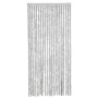 Cortina antimoscas chenilla gris 90x200 cm