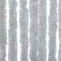 Cortina antimoscas chenilla gris 90x200 cm de , Mosquiteras para ventanas - Ref: Foro24-377348, Precio: 59,99 €, Descuento: %