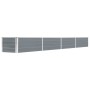 Gartenbeet aus verzinktem Stahl grau 320x40x45 cm von vidaXL, Töpfe und Pflanzgefäße - Ref: Foro24-47052, Preis: 71,54 €, Rab...