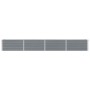 Gartenbeet aus verzinktem Stahl grau 320x40x45 cm von vidaXL, Töpfe und Pflanzgefäße - Ref: Foro24-47052, Preis: 71,54 €, Rab...