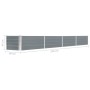 Gartenbeet aus verzinktem Stahl grau 320x40x45 cm von vidaXL, Töpfe und Pflanzgefäße - Ref: Foro24-47052, Preis: 71,54 €, Rab...