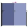 Toldo lateral retráctil azul 180x300 cm de , Sombrillas - Ref: Foro24-4004341, Precio: 111,95 €, Descuento: %