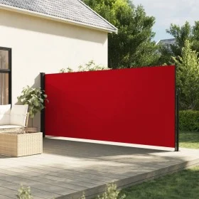 Red retractable side awning 180x500 cm by , Umbrellas - Ref: Foro24-4004447, Price: 102,97 €, Discount: %
