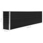 Elevated planter anthracite gray galvanized steel 320x40x77 cm by vidaXL, Pots and planters - Ref: Foro24-47051, Price: 100,3...