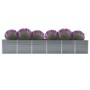 Graues Gartenbett aus verzinktem Stahl, 480 x 80 x 77 cm von vidaXL, Töpfe und Pflanzgefäße - Ref: Foro24-47068, Preis: 154,1...