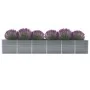 Graues Gartenbett aus verzinktem Stahl, 480 x 80 x 77 cm von vidaXL, Töpfe und Pflanzgefäße - Ref: Foro24-47068, Preis: 147,3...