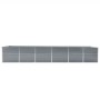 Graues Gartenbett aus verzinktem Stahl, 480 x 80 x 77 cm von vidaXL, Töpfe und Pflanzgefäße - Ref: Foro24-47068, Preis: 154,1...