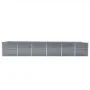 Gray galvanized steel garden bed 480x80x77 cm by vidaXL, Pots and planters - Ref: Foro24-47068, Price: 154,11 €, Discount: %