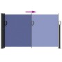 Toldo lateral retráctil azul 120x600 cm de , Sombrillas - Ref: Foro24-4004491, Precio: 84,23 €, Descuento: %