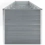 Graues Gartenbett aus verzinktem Stahl, 480 x 80 x 77 cm von vidaXL, Töpfe und Pflanzgefäße - Ref: Foro24-47068, Preis: 147,3...
