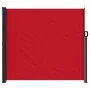 Red retractable side awning 180x600 cm by , Umbrellas - Ref: Foro24-4004537, Price: 106,04 €, Discount: %