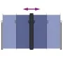 Blue retractable side awning 200x600 cm by , Umbrellas - Ref: Foro24-4004851, Price: 170,56 €, Discount: %