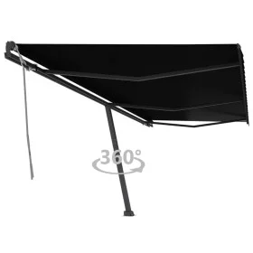 Manuell ausziehbare Fußmarkise Anthrazitgrau 600x300 cm von , Markisen - Ref: Foro24-3069799, Preis: 608,06 €, Rabatt: %