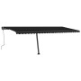 Manuell ausziehbare Fußmarkise Anthrazitgrau 600x300 cm von , Markisen - Ref: Foro24-3069799, Preis: 556,15 €, Rabatt: %