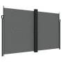 Anthracite gray retractable side awning 200x600 cm by , Umbrellas - Ref: Foro24-4004853, Price: 186,98 €, Discount: %