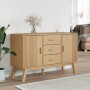 OLDEN Sideboard aus massivem braunem Kiefernholz 114x43x73,5 cm von , Sideboards - Ref: Foro24-358597, Preis: 183,30 €, Rabat...