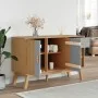 OLDEN Sideboard aus massivem Kiefernholz grau und braun 114x43x73,5 cm von , Sideboards - Ref: Foro24-358607, Preis: 158,04 €...