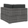 Set Gartensofas mit Kissen 3 Stück synthetisches Rattangrau von vidaXL, Gartensets - Ref: Foro24-47266, Preis: 314,36 €, Raba...