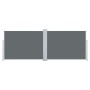 Anthracite gray retractable side awning 120x1000 cm by , Umbrellas - Ref: Foro24-48480, Price: 94,49 €, Discount: %