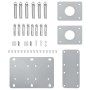 Anthracite gray retractable side awning 120x1000 cm by , Umbrellas - Ref: Foro24-48480, Price: 94,49 €, Discount: %