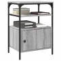 Printer stand 3 levels gray Sonoma 50x40x76 cm by , Printer supports - Ref: Foro24-842294, Price: 66,90 €, Discount: %