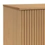 OLDEN Sideboard aus massivem Kiefernholz in Weiß und Braun, 114 x 43 x 73,5 cm von , Sideboards - Ref: Foro24-358611, Preis: ...