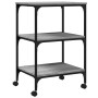 Druckerständer 3 Ebenen grau Sonoma 50x41x75 cm von , Drucker unterstützt - Ref: Foro24-842289, Preis: 47,14 €, Rabatt: %