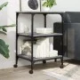 Soporte de impresora 3 niveles gris Sonoma 50x41x75 cm de , Soportes para impresoras - Ref: Foro24-842289, Precio: 46,43 €, D...