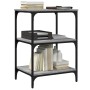 Soporte de impresora 3 niveles gris Sonoma 50x41x75 cm de , Soportes para impresoras - Ref: Foro24-842289, Precio: 47,08 €, D...