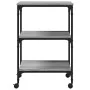 Soporte de impresora 3 niveles gris Sonoma 50x41x75 cm de , Soportes para impresoras - Ref: Foro24-842289, Precio: 46,43 €, D...