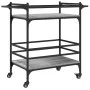 Sonoma grauer Küchenwagen aus Holzwerkstoff, 82 x 40 x 78,5 cm von , Küchen- und Speisewagen - Ref: Foro24-842364, Preis: 50,...