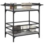 Sonoma grauer Küchenwagen aus Holzwerkstoff, 82 x 40 x 78,5 cm von , Küchen- und Speisewagen - Ref: Foro24-842364, Preis: 51,...