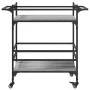 Sonoma grauer Küchenwagen aus Holzwerkstoff, 82 x 40 x 78,5 cm von , Küchen- und Speisewagen - Ref: Foro24-842364, Preis: 50,...