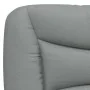 Estructura de cama con cabecero de tela gris claro 90x200 cm de , Camas y somieres - Ref: Foro24-3207744, Precio: 144,76 €, D...