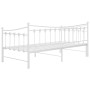 White metal removable sofa bed frame 90x200 cm by vidaXL, Beds and slatted bases - Ref: Foro24-324759, Price: 162,84 €, Disco...
