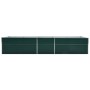 Grünes Blumenbeet aus verzinktem Stahl, 400 x 80 x 45 cm von vidaXL, Töpfe und Pflanzgefäße - Ref: Foro24-47057, Preis: 91,19...