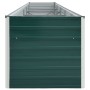 Grünes Blumenbeet aus verzinktem Stahl, 400 x 80 x 45 cm von vidaXL, Töpfe und Pflanzgefäße - Ref: Foro24-47057, Preis: 91,19...