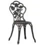 Bistro-Gartenstühle, 2 Stück, Aluminiumguss, bronzefarben von vidaXL, Gartenstühle - Ref: Foro24-47862, Preis: 144,41 €, Raba...