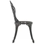 Bistro-Gartenstühle, 2 Stück, Aluminiumguss, bronzefarben von vidaXL, Gartenstühle - Ref: Foro24-47862, Preis: 144,41 €, Raba...