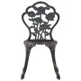 Bistro-Gartenstühle, 2 Stück, Aluminiumguss, bronzefarben von vidaXL, Gartenstühle - Ref: Foro24-47862, Preis: 144,41 €, Raba...