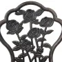 Bistro-Gartenstühle, 2 Stück, Aluminiumguss, bronzefarben von vidaXL, Gartenstühle - Ref: Foro24-47862, Preis: 144,41 €, Raba...