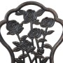 Bistro-Gartenstühle, 2 Stück, Aluminiumguss, bronzefarben von vidaXL, Gartenstühle - Ref: Foro24-47862, Preis: 152,84 €, Raba...
