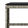 Garden dining set 11 pieces and gray synthetic rattan cushions by , Garden sets - Ref: Foro24-3211331, Price: 566,95 €, Disco...