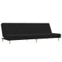 2-Sitzer-Schlafsofa mit schwarzem Stoffhocker von , Sofas - Ref: Foro24-3216226, Preis: 301,16 €, Rabatt: %