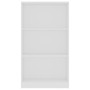 3-stöckiges Regal aus weißem Sperrholz, 60 x 24 x 109 cm von vidaXL, Bücherregale und Regale - Ref: Foro24-800864, Preis: 50,...
